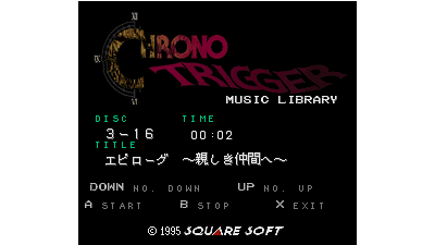 BS Chrono Trigger - Music Library (Japan)